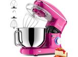 Robot Da Cucina, Impastatrice Facelle 1500W, Impastatrice Con Ciotola In Acciaio Inox Da 6,2 L 6 Velocità Impastatrice A Basso Rumore