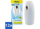 Airpure - Deodorante Per Ambienti - Freshmatic - Deodorante Automatico - Profumo Permanente - 1 Deodorante Per Ambienti - Confezione Risparmio - 12 Pezzi
