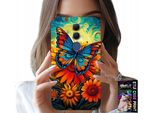 Custodia Per Huawei Mate 20 Lite - Farfalle Farfalle Fiori Rose Custodia