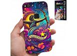 Custodia Per Huawei P10 Lite - Segno Zodiacale, Sagittario Astronomia Retro Custodia