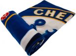 Chelsea Fc - Coperta, Pile, Impulso TA9197 (Taglia Unica) (Blu Reale/Bianco)
