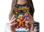 Custodia Per Huawei P10 Lite - Pan Di Zenzero, Disegni Di Caramelle + Vetro