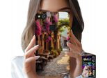 Custodia Per Huawei P9 Lite 2016 - Strada Pittoresca Con Caffè + Filmato