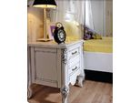 Elegante Comodino In Legno Bianco In Stile Moderno