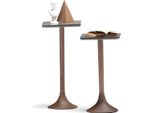Set Di Tavolini In Legno Marrone In Stile Moderno Ed Elegante