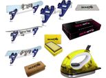 Skinstar Set Di Cera Per Sci Smart Skispanner Spazzola Universale Per Cera E Ferro Per Cera 6 Pz