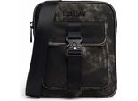 Replay Borsa A Tracolla Reporter Bag Washed Black Nero