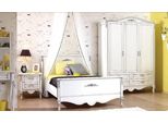 Cameretta Per Bambini In Legno Bianco Dal Design Moderno