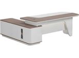 Mobili Per Ufficio Scrivania Angolare Scrivania Direzionale Legno Moderno 200X160
