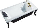Vasca Da Bagno Vasca Da Bagno Di Design Vasca Da Bagno In Acrilico Vasca Da Bagno Comfort 185X90 Cm