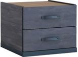 Comodino Moderno In Legno Grigio
