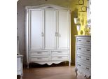 Armadio In Legno Bianco Dal Design Elegante