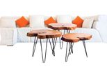 Tavolino In Legno Beige In Stile Moderno Ed Elegante