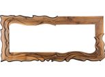 Specchio In Legno Marrone Moderno E Classicamente Elegante