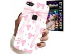 Custodia Per Huawei P10 Lite - Custodia Con Nastri Rosa E Design Alla Moda