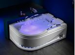 Whirlwanne Whirlpool Blubberbad Hydromassagewanne Spa-Bath 180X120 Cm