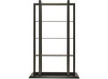 Scaffale In Legno Marrone Dal Design Elegante