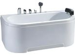 Vasca Da Bagno Vasca Da Bagno Con Massaggio Vasca In Acrilico Vasca Idromassaggio Comfort 150X80 Cm