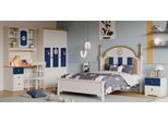 Camera Dei Bambini Set Completo Letto Design Mobili Scrivania Armadio