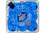 Spa-Bath Whirlwanne Whirlpool Blubberbad Hydromassagewanne Sprudelbad 210X210 Cm