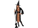 Bristol Novelty - Costume - Ragazza BN4426 (104) (Nero/Arancione)
