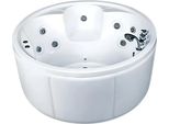 Whirlwanne Whirlpool Blubberbad Hydromassagewanne Spa-Bad Sprudelbad 150X150 Cm