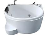 Badewanne Whirlwanne Whirlpool Blubberbad Hydromassagewanne Spa-Bad 122X90 Cm