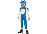 Sonic The Hedgehog - Costume - Bambini BN5753 (104) (Blu/Crema)