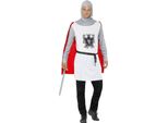 Smiffys - Costume "Economy"" - Uomo SM1718 (M) (Bianco/Rosso/Argento)"