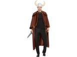 Smiffys - Costume - Uomo SM2761 (Taglia Unica) (Marrone/Argento)