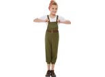 Smiffys - Costume - Ragazza SM2194 (128-134) (Verde/Bianco)