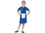 Smiffys - Costume Da Ragazza SM1689 (128-134) (Blu)
