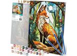 Pittura Per Numeri 40X50 Cm Massido Fox