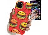 Custodia Per Huawei Y5P - Cover Dolce Hamburger Sorridente