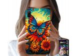 Custodia Per Huawei Y6 2019 - Farfalle Farfalle Fiori Rose Custodia