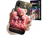 Custodia Per Huawei Y6 2019 - Rosa Orsacchiotto Regalo Di Famiglia + Foil