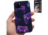 Custodia Per Huawei Y5P - Custodia Per Giocatori, Design Per Giochi + Vetro