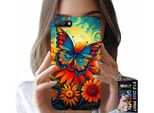 Custodia Per Huawei Y6 2018 - Farfalle Farfalle Fiori Rose Custodia