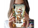 Custodia Per Huawei Y6 2019 - Renna, Disegni Natalizi + Vetro