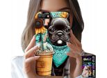 Custodia Per Huawei Y6 2018 - Bulldog Coffi Love, Girasoli, Custodia Psi