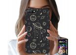 Custodia Per Huawei Y6 2018 - Cosmo Pianeti Stelle Luna + Vetro