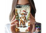 Custodia Per Huawei Y6 2018 - Renna, Disegni Natalizi + Vetro