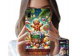 Custodia Per Huawei Y6 2019 - Disegni Natalizi Pan Di Zenzero + Vetro
