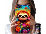 Custodia Per Huawei Y6 2018 - Disegni Di Animali Koala Colorati + Vetro