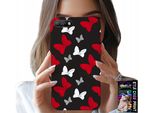 Custodia Per Huawei Y6 2018 - Fiocchi Di Topo Rossi E Bianchi, Disegni
