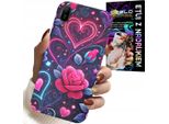 Custodia Per Huawei Y6 2019 - Cuore, Rosa, Custodia Teen + Vetro