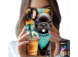 Custodia Per Huawei Y6 2019 - Bulldog Coffi Love, Girasoli, Custodia Psi