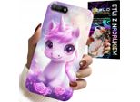 Custodia Per Huawei Y6 2018 - Simpatico Unicorno, Disegni Per Custodia Per Bambini