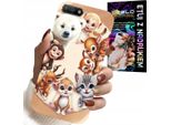 Custodia Per Huawei Y6 2018 - Custodia Per Bambini Con Animali Della Foresta