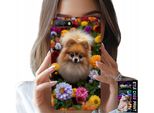 Custodia Per Huawei Y6 2018 - Simpatico Cane, Custodia Pomeranian + Vetro